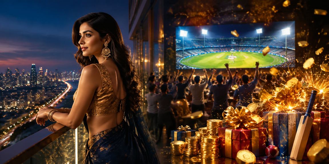 Enthusiastic fan in India placing cricket bet on mobile device